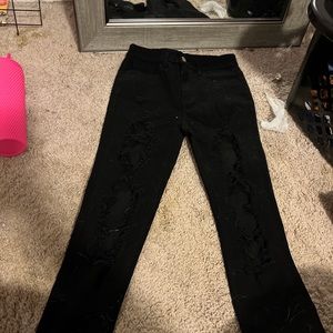 shein ripped jeans!
